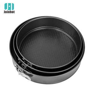 Round Non-Stick Springform Cake Pan 3-Piece Set 22 24 26 Cm Reusable Baking Mold - Product Image 3