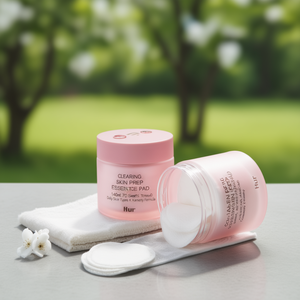 Hur Clearing Skin Prep Essence Pad 140ml 70 Discos Tónicos para Todo Tipo de Piel Cuidado Diario Fórmula K-Beauty - Product Image 3
