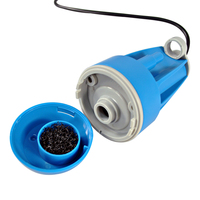 Pompe à eau portable exclusive alimentée par batterie IPX8 PVC 4L/min pour douche de voyage, camping, caravane, urgence