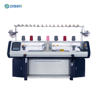 Machine à tricoter plate automatique informatisée à double système pour Cixing 7G 10G 12G Shima Stoll Matériel de tricotage d'occasion