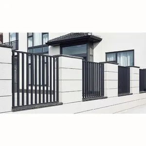 ヴィラ用カラーキャストアルミニウム電気ガーデンゲートを備えた工場供給私道メインゲートデザイン