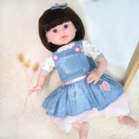 Venta al por mayor recién nacido juguete bebé muñeca molde felpa Reborn silicona muñeca para niños niño o niña