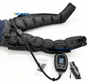 DR.HUGO Flowave L6 Wholesale 6 Chamber Leg Massage Air Compression Recovery massager Sports Recovery System Edema Reduction - Product Image 1