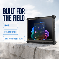 Getac G140, Tableta Industrial Totalmente Resistente de 14 Pulgadas, Computadora con Pantalla Táctil Windows para Servicio de Campo al Aire Libre