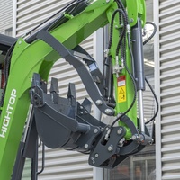 Excavator Mini Hidrolik EPA 2.5 Ton Berkualitas Tinggi, Dijual Murah dari Cina dengan Kabin Opsional, Harga Terbaik