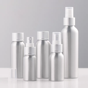 Vente chaude 30ml 50ml 100ml 200ml 300ml 500ml <span class=keywords><strong>Bouteille</strong></span> d'huile en aluminium mat avec pompe à huile - Product Image 6