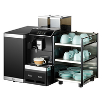 Cafetera Espresso y Americano Integrada con Ajuste de un Toque para Negocios y Oficinas