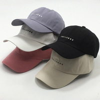Casquette de baseball unisexe Brettos en gros, style coréen personnalisé, avec logo brodé, visière incurvée souple, protection solaire, modèle Dad Hat