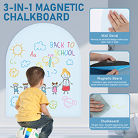 Offre Spéciale Contact papier rouleau papier peint autocollant mural couleur conseil auto-adhésif tableau magnétique pour les enfants