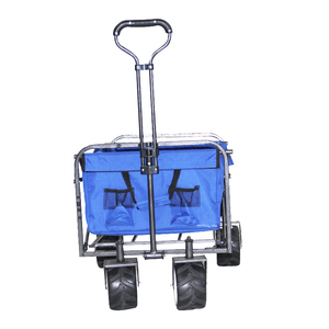 Katlanır vagon açık bahçe parkı programı çocuklar katlanabilir vagon taşınabilir plaj kamp katlanabilir market arabası - Product Image 6