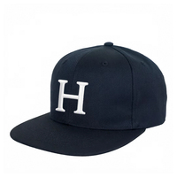 Casquette Snapback à Visière Plate Personnalisée, Structurée, 6 Panneaux, en Laine, Style Baseball, Visière Bicolore Contrastante, Réglable, Vente en Gros, Unisexe