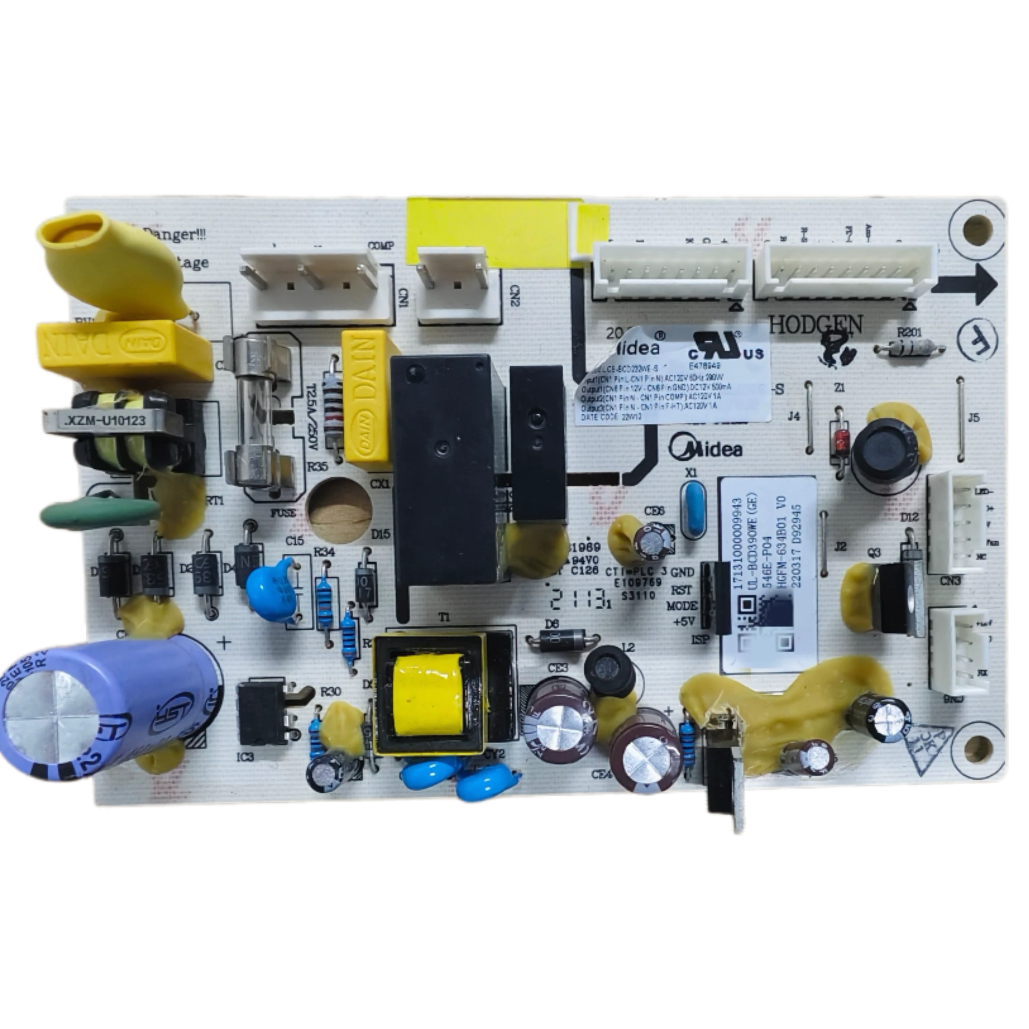 Печатная плата холодильника UL-BCD390WE/BCD326WE 17131000009943/0764 плата GE390 плата управления Запасные части холодильника