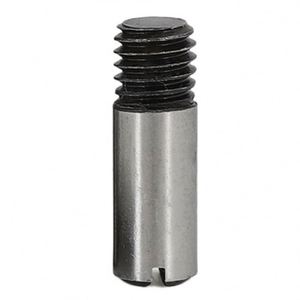 GB878 M3-M20 Goupilles cylindriques fendues en acier inoxydable trempé, filetage externe, plaqué argent, partiellement filetées - Product Image 1