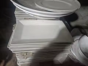 Số lượng lớn của sinh thái thân thiện khách sạn phong cách Châu Âu Bộ đồ ăn bằng gốm máy rửa chén an toàn tấm Giá Rẻ Bán - Product Image 1