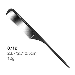 Peine de fibra de carbono Tony de dientes anchos, tijeras para cabello, peine de peluquería doméstico de plástico resistente al calor, material de fibra de carbono - Product Image 3