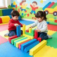 Blocs de mousse EVA moulés sur mesure ODM, gaufrables, jouet sensoriel pour enfants, équipement éducatif pour la maternelle et la garderie, commande en gros