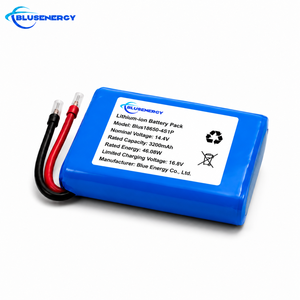 แบตเตอรี่ลิเธียมไอออน 4.4V 3200mAh 18650 ชุดแบตเตอรี่แบบชาร์จได้ 4S1P แบตเตอรี่แบบกำหนดเองสำหรับโดรน ยูเอวี หุ่นยนต์ อุปกรณ์บังคับวิทยุ - Product Image 2
