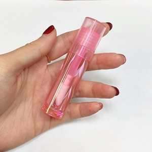 Tube <span class=keywords><strong>Lip</strong></span> <span class=keywords><strong>Gloss</strong></span> Bentuk Es Loli Merah dengan Aplikator Berbulu, Harga Pabrik Murah, Label Pribadi, Grosir untuk Anak-Anak - Product Image 1
