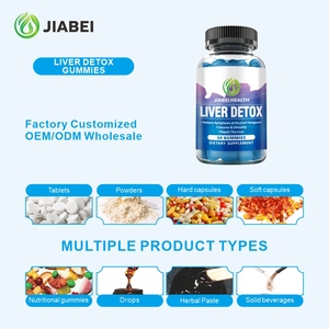 Jiabei OEM per la salute del fegato adulto Gummies fegato grasso pulizia disintossicazione riparazione sostenere integratori a base di erbe per maschio femmina - Product Image 2