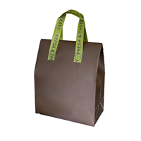Sac isotherme robuste en non-tissé avec logo personnalisé, écologique, en feuille d'aluminium, pour sandwichs, snacks et biscuits - Vente en gros