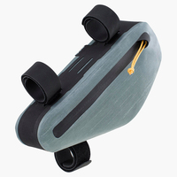Sac de cadre de vélo personnalisé, imperméable, sec, réfléchissant, en PVC TPU, poche latérale, sac triangulaire pour le cyclisme sur route et en montagne