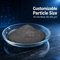 Poudre de Ferromolybdène FeMo70 Résistante à l'Usure et aux Hautes Températures, Granulométrie 40-325 Mesh, Haute Pureté, Faible Teneur en Impuretés pour Acier Allié et Fonte