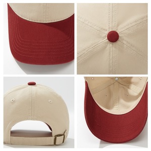 Casquette Trucker Bicolore en Gros, Casquette de Baseball à 6 Panneaux en Maille, Visière Courbée, Casquette Snapback en Coton, Logo Personnalisé, Sports de Plein Air - Product Image 2