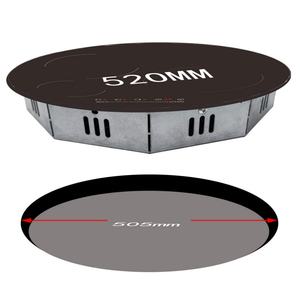 Cocina de Inducción Eléctrica de 3 Quemadores, Placa de Inducción Táctil de 220V - Product Image 3