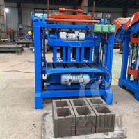Matériaux de construction doubles, argile pour parpaings, moule d'interverrouillage, prix au gramme, bloc creux multiple commercial, fabrication de briques Maromba