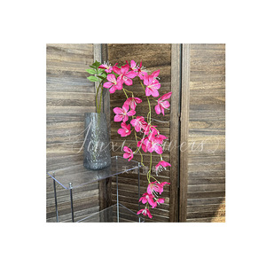 Fleurs artificielles Jinxi, branche unique en soie, haute simulation, pour décoration de mariage, maison et accessoires de photographie extérieure - Product Image 5