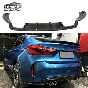 Nuovo Diffusore Posteriore in Fibra di Carbonio NeoAuto Tech F85 X5M F86 X6M Stile 3D per BMW F85 <span class=keywords><strong>X5</strong></span> <span class=keywords><strong>M</strong></span> F86 X6 <span class=keywords><strong>M</strong></span> 2014-2018 - Product Image 3