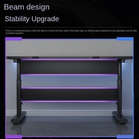 Levage réglable hauteur ordinateur bureau bureau maison jeu debout E-Sports Table ancre en direct établi modèle d'apprentissage A90-92
