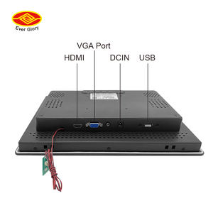 كاميرا مراقبة صناعية بدون إطار تعمل باللمس بشاشة 24 بوصة للتعرف على الوجه لشاشة تعمل باللمس التفاعلية للخدمة الذاتية - Product Image 2