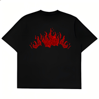 Transfert thermocollant personnalisé en gros avec strass pour vêtements et t-shirts
