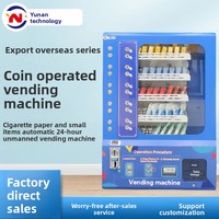 Distributeurs automatiques sans personnel entièrement automatiques à écran tactile de petite et moyenne taille pour l'exportation, acceptant billets, pièces et cartes de crédit