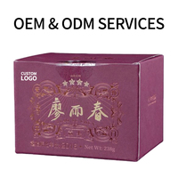 LIAO YU CHUN Qimen Ancha Thé Noir 4 Étoiles Sagesse Ancienne Bien-être Boîte Violette 238g 2016 Vieilli Traditionnel Chinois OEM