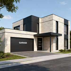 现代家庭别墅设计，提供灵活的空间，适合工作、娱乐和休闲 - Product Image 1