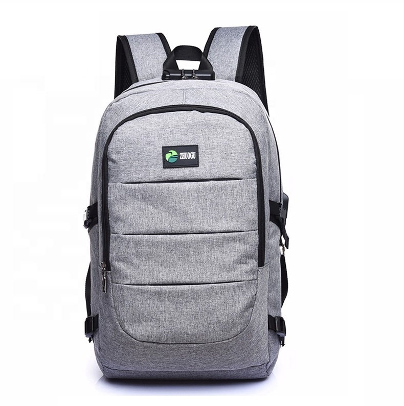 Imperméable à l'eau Voyage Ordinateur Portable Sac À Dos Anti-Vol Durable Ordinateurs Portables Sac À Dos avec Port De Chargement USB