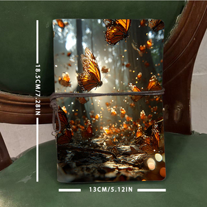 A6 2025 Carpeta de 6 agujeros Cuaderno de presupuesto 160 páginas gruesas Creativo de moda Ideal Regalo de regreso a la escuela Regalo de cumpleaños con <span class=keywords><strong>Monar</strong></span> - Product Image 4