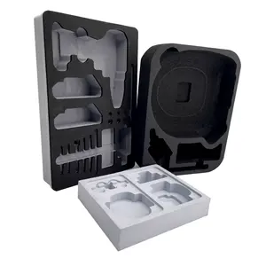 선물 상자 맞춤형 EVA 폼 컬러 박스 안감 내부 포장 특수 모양 맞춤형 조각 성형 스폰지 쿠션 공장 D