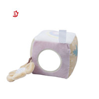 Jouet de hochet de boule d'animal de dessin animé de Offre Spéciale jouet de hochet de cube qui aide à cultiver des sens musicaux de bébés jouet éducatif