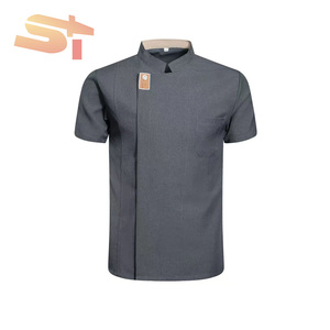 Uniforme de <span class=keywords><strong>Chef</strong></span> SIKE, Impermeable, para Verano, Personalizable, para Restaurantes, Hoteles, Cocina Occidental, Repostería - Product Image 3