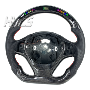 Accesorios interiores de coche personalizados LED volante de fibra de carbono para <span class=keywords><strong>BMW</strong></span> F30 F32 F10 F20 F07 F01 E46 E60 E90 M3 M4 M5 <span class=keywords><strong>M7</strong></span> - Product Image 3