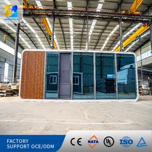 Multi-Functional High-Tech Smart Living Steel Prefabricated Apple Cabin <b>House</b> Electricity Plumbing System Eco-Friendly Office - Product Image 2