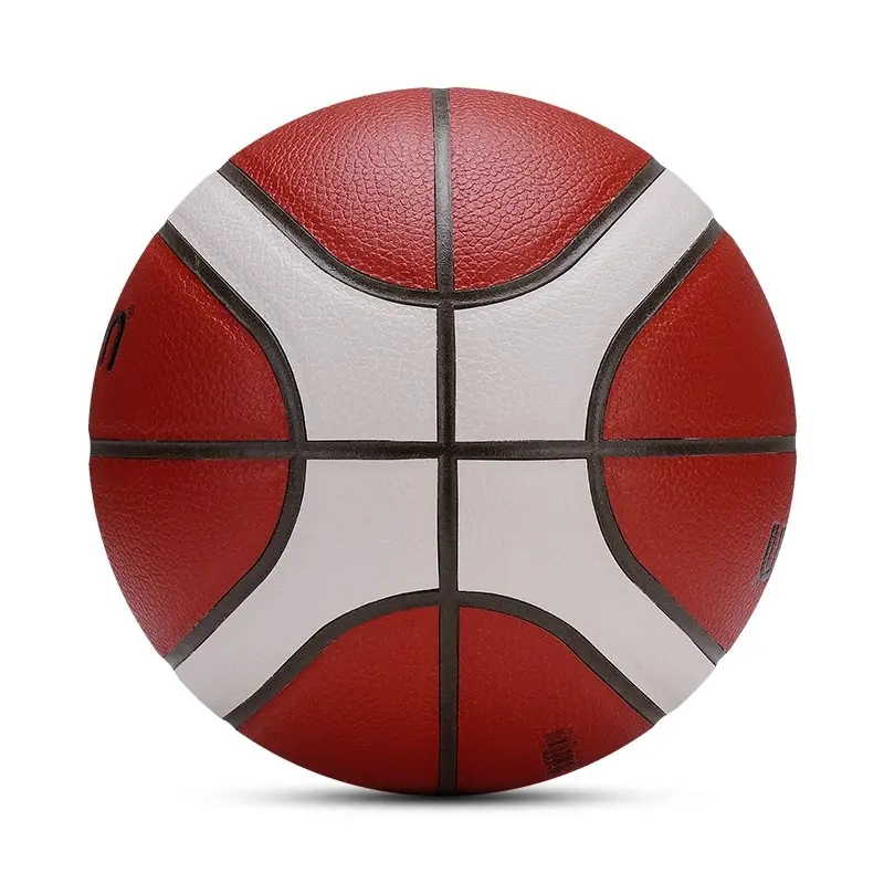 Custom Made Promotional Bulk PU/Rubber Basketball Outdoor Size 5 6 7 Customize Your Own Ball Basketball