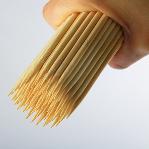 Bán Chạy Nhất Xách Tay BBQ Công Cụ Thiết Lập 25Cm Dài Trái Cây Gậy Với Biểu Tượng Tùy Chỉnh Nướng Tre Xiên Gỗ Xử Lý Nhỏ Đóng Gói Túi - Product Image 4