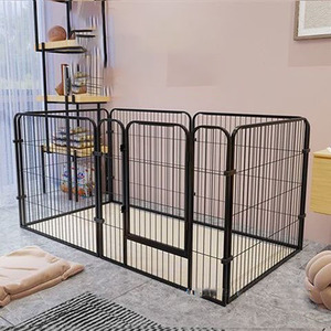 Clôture pour animaux de compagnie, parc pour chiens de petite taille, panneaux de clôture en fil soudé modulaires pour chiens en extérieur - Product Image 2