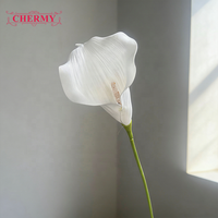 Dalian Chermy TH753 Vente en gros de fleurs artificielles Calla Lily à toucher doux pour la décoration de la maison, des hôtels, des tables à manger et des mariages