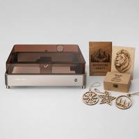 Máquina de Grabado y Corte Láser de Escritorio 20W 400x380mm, Enfoque Automático, Graba Cuero/Goma/Piedra/Vidrio, para Taller en Casa