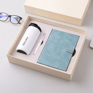 Business Gift Box Set A5 PU Notebook Insulated Cup Metal <b>Pen</b> Enterprise Customization LOGO Trending Products 2026 New Arrivals - Product Image 1
